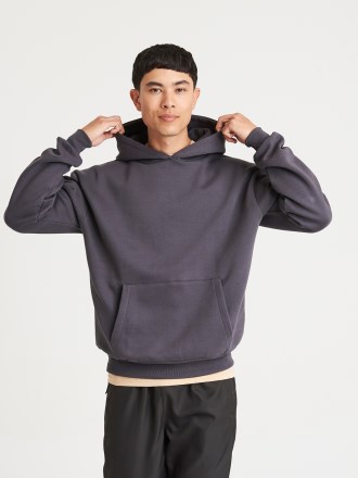 JH120 Heavyweight signature boxy hoodie