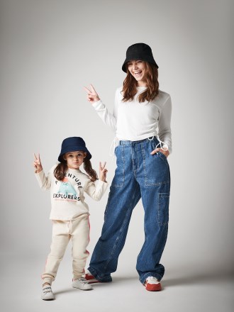 B90NB Junior organic cotton bucket hat