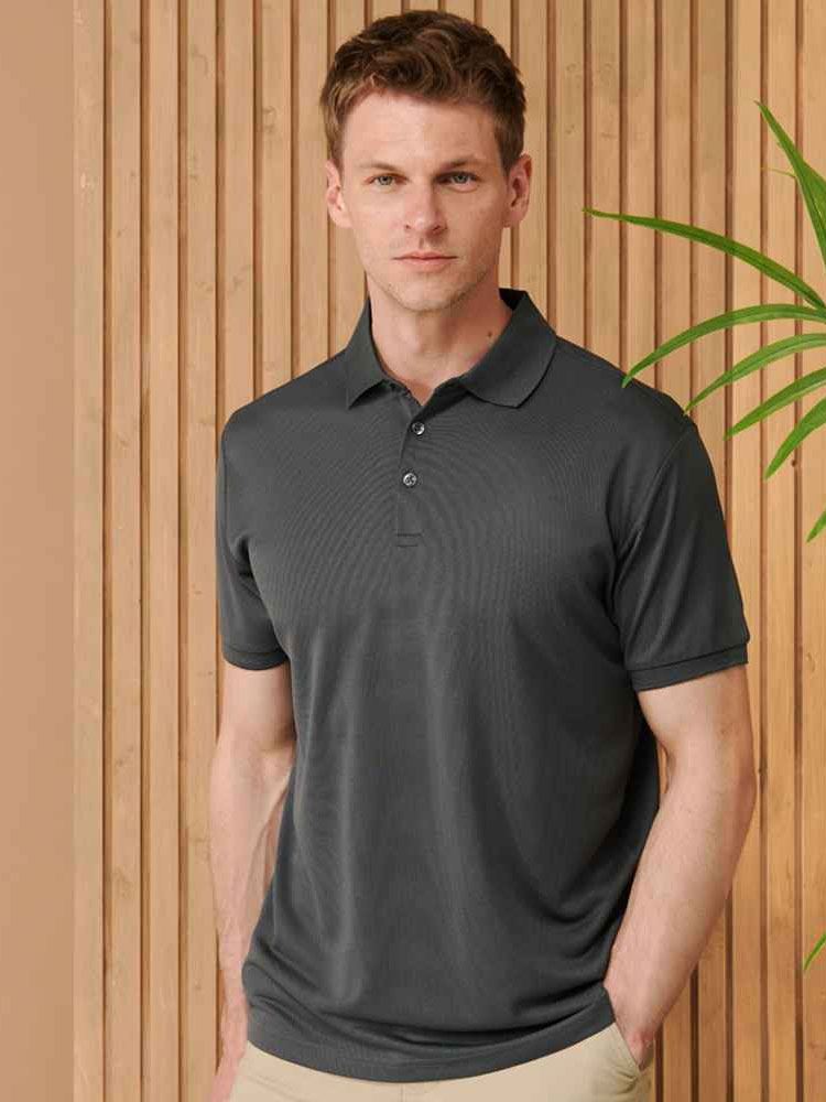 H465 Henbury Recycled Polyester Piqué Polo Shirt Image 1