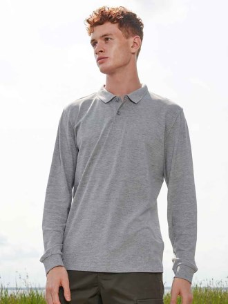 04241 Planet Long Sleeve Pique Polo Shirt