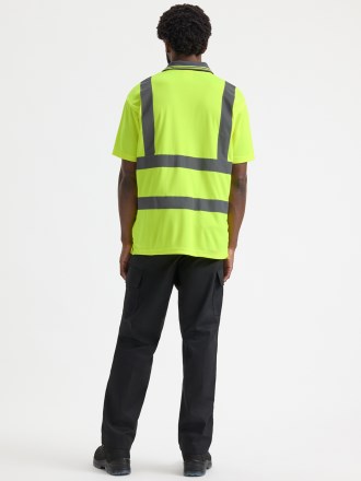 UC808 Hi Vis Short Sleeve Polo Shirt