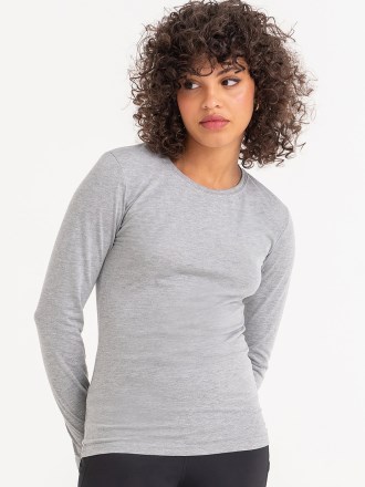 JT002F Women's triblend T long sleeve