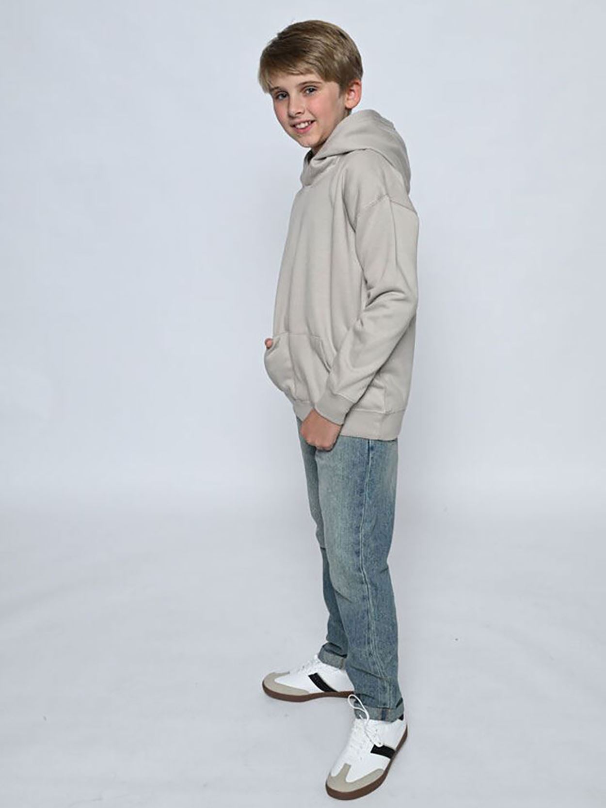CR02K_v2.0 Kids Comfort Cut Hoodie Image 2