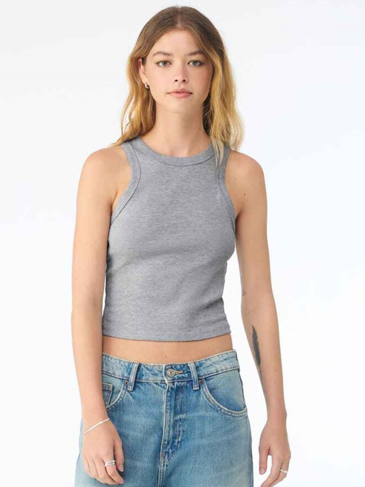 BL1019 1019 Ladies Micro Rib Racer Tank Top Image 6