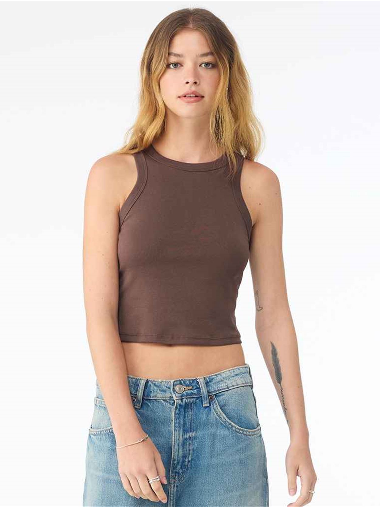 BL1019 1019 Ladies Micro Rib Racer Tank Top Image 7