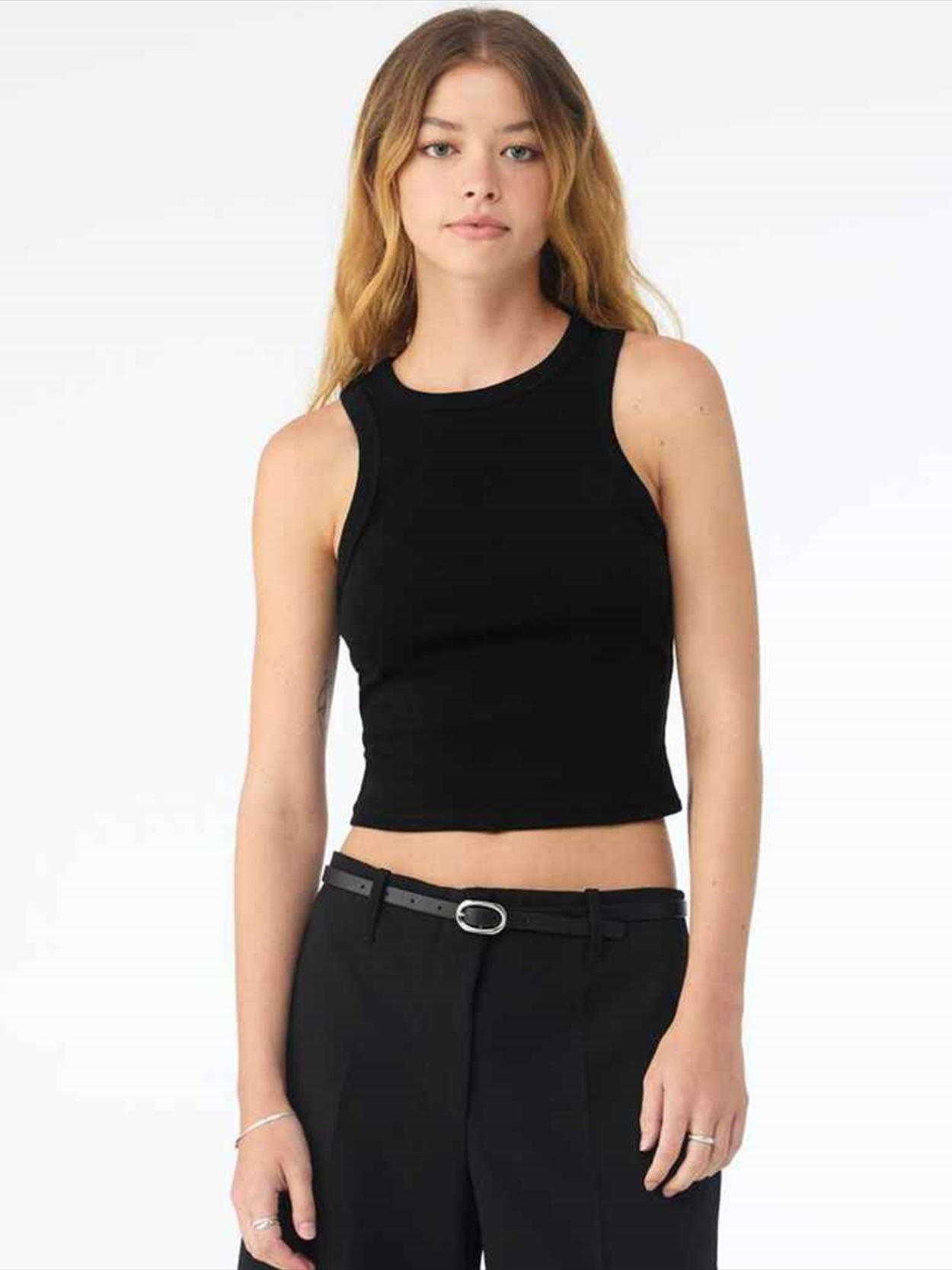 BL1019 1019 Ladies Micro Rib Racer Tank Top Image 3