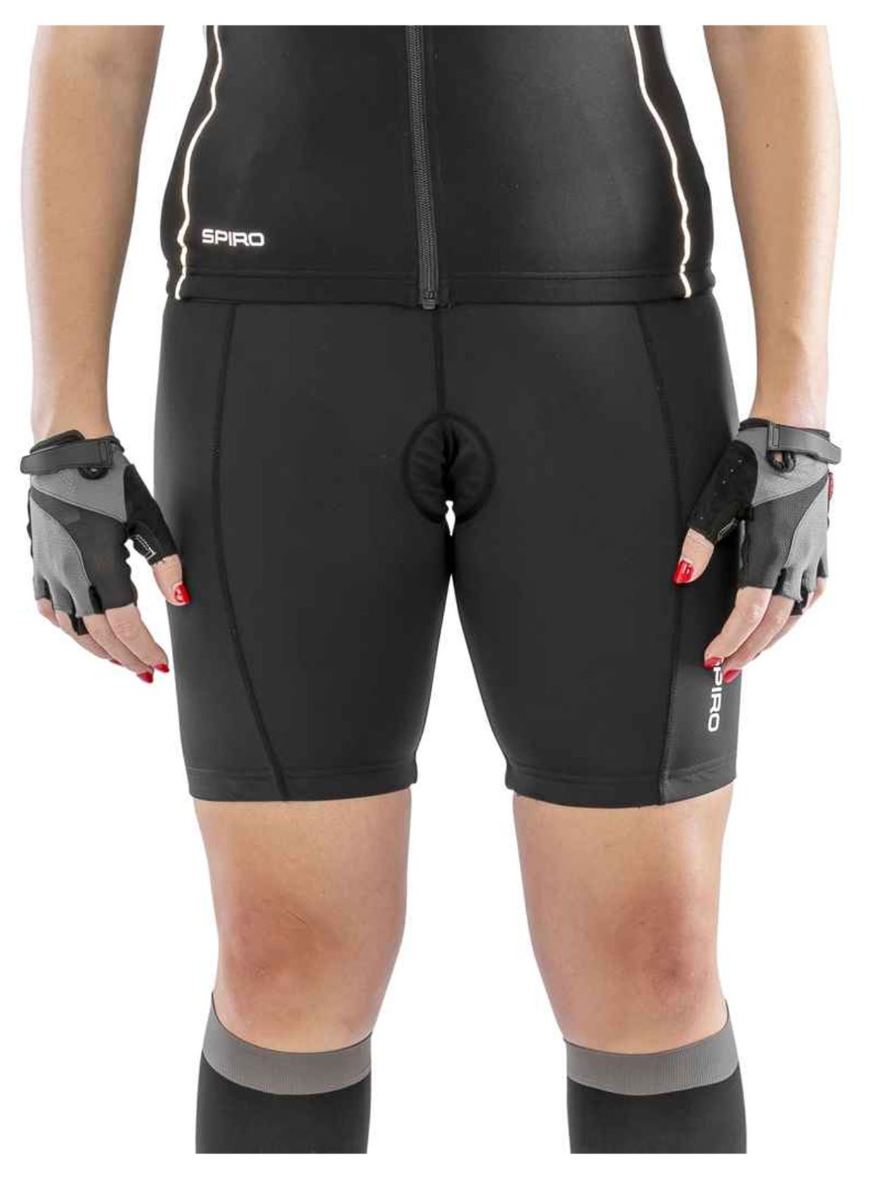 SR187F Ladies Bikewear Padded Shorts Spiro Sign in to view prices Image 1