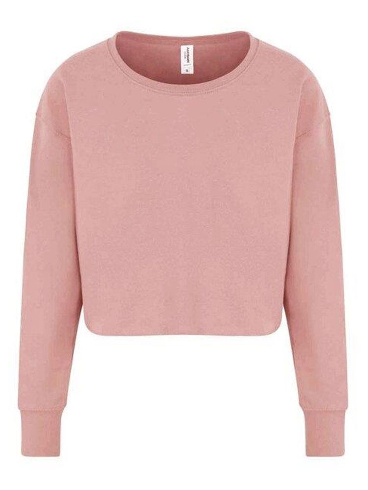 JH035 Womens Cropped Sweat Image 3