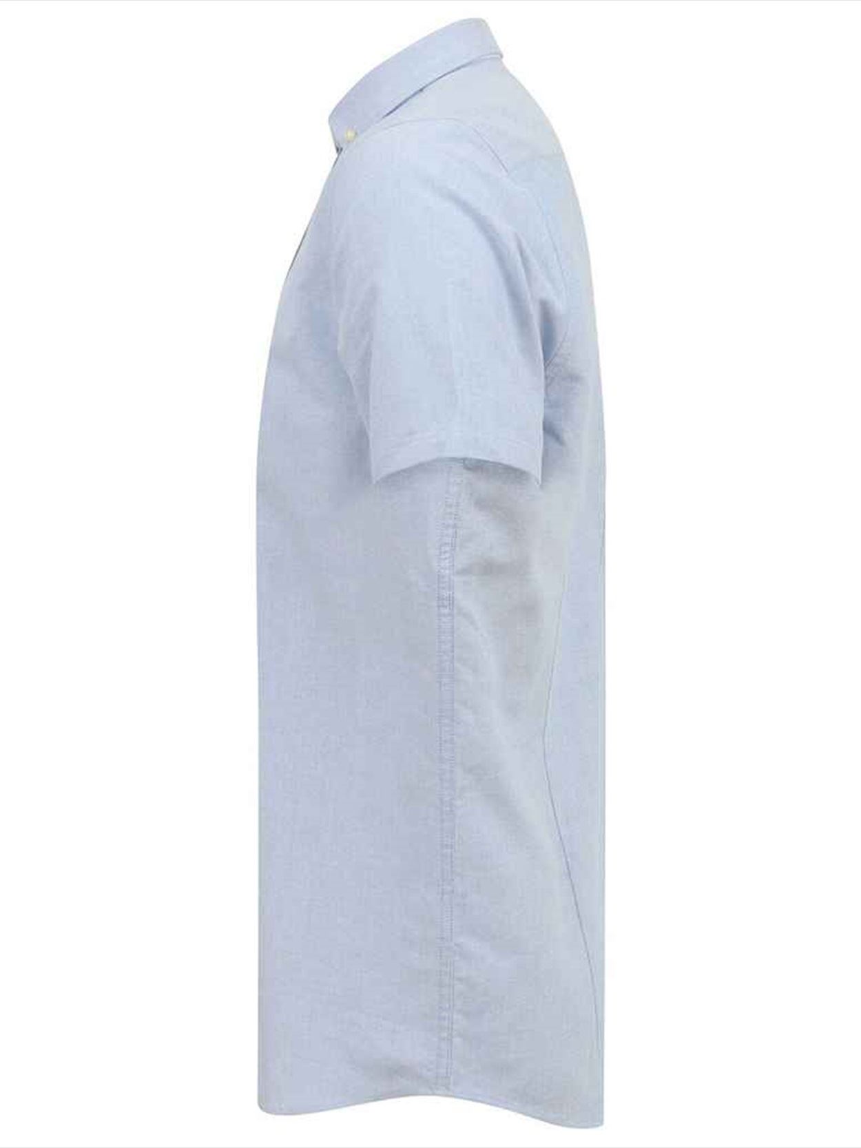 H517S Short Sleeve Slim Fit Oxford Shirt Image 4