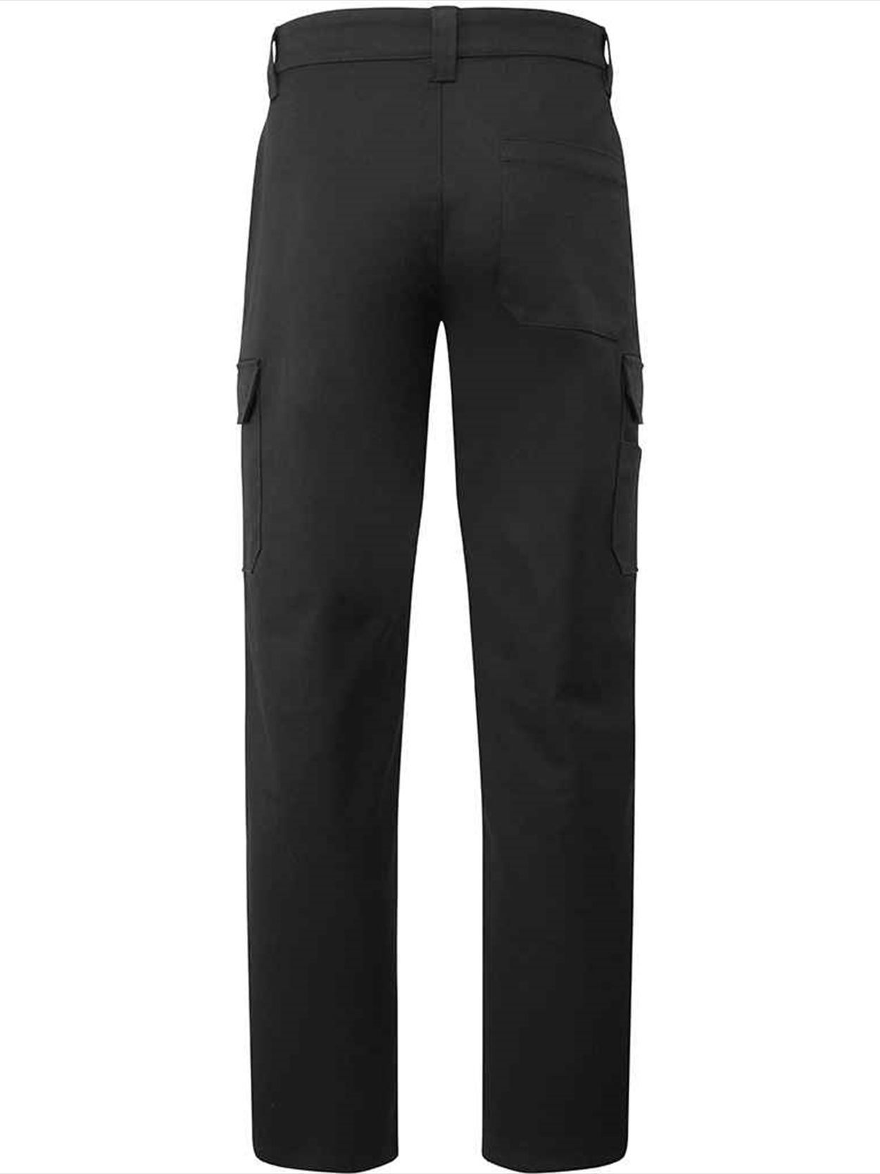 PR565 Unisex Stretchchecker Work Cargo Trousers Image 2