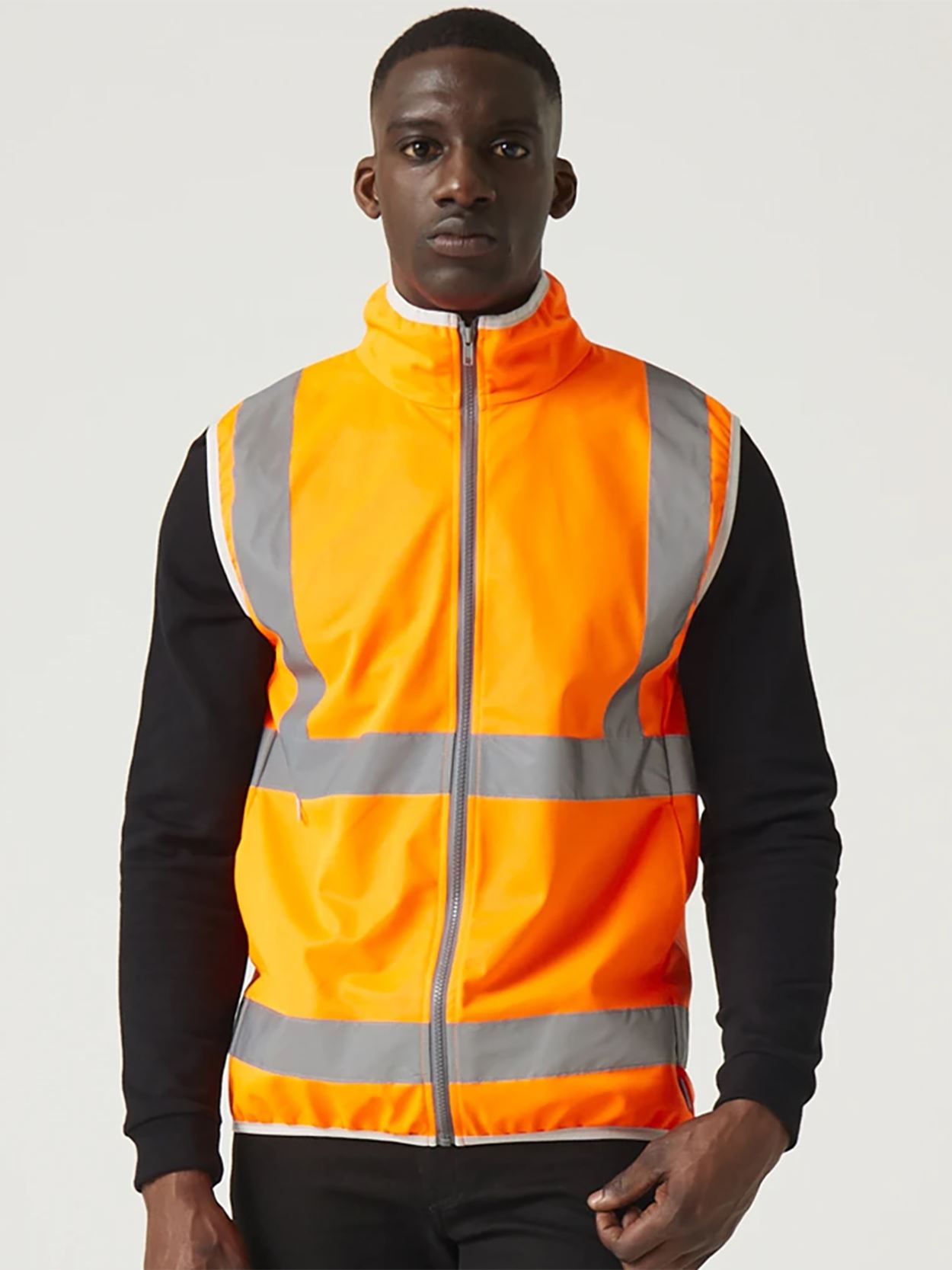 RG469 Regatta High Visibility Pro Full Zip Gilet Image 3