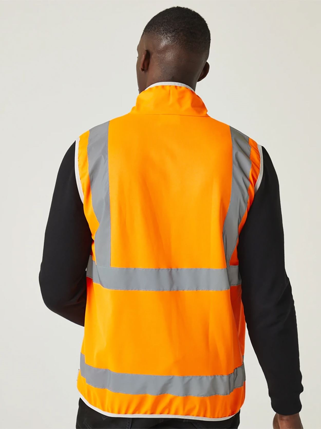 RG469 Regatta High Visibility Pro Full Zip Gilet Image 4