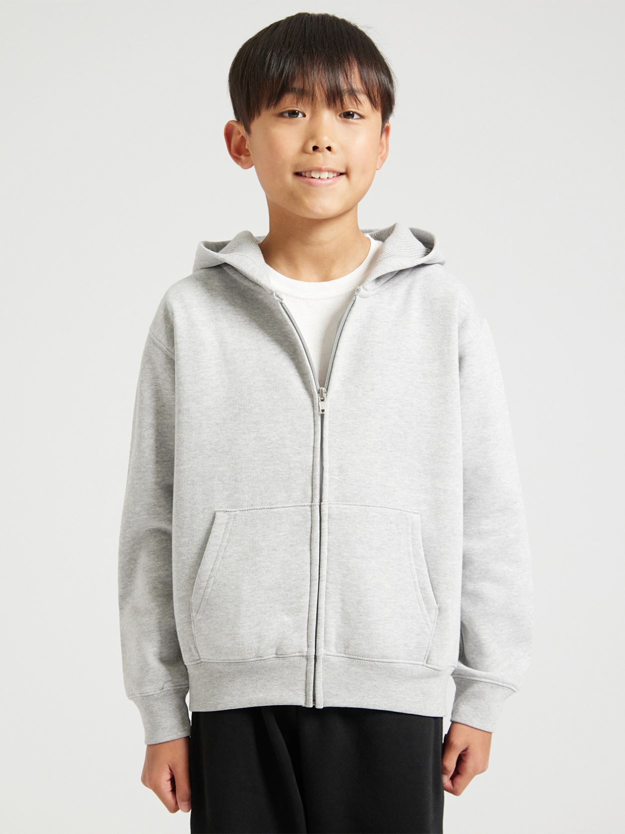 CR04K_v2 Kids Comfort Cut Zip Hoodie Image 1