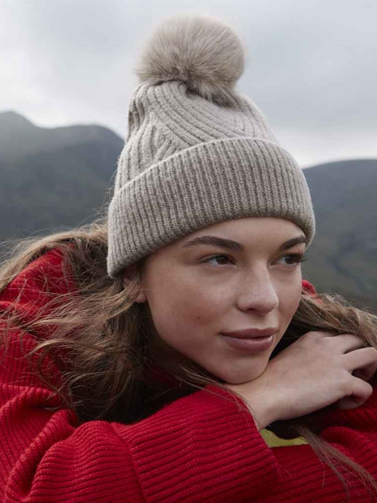 BB529 (B529) Snow Luxe Beanie Image 2