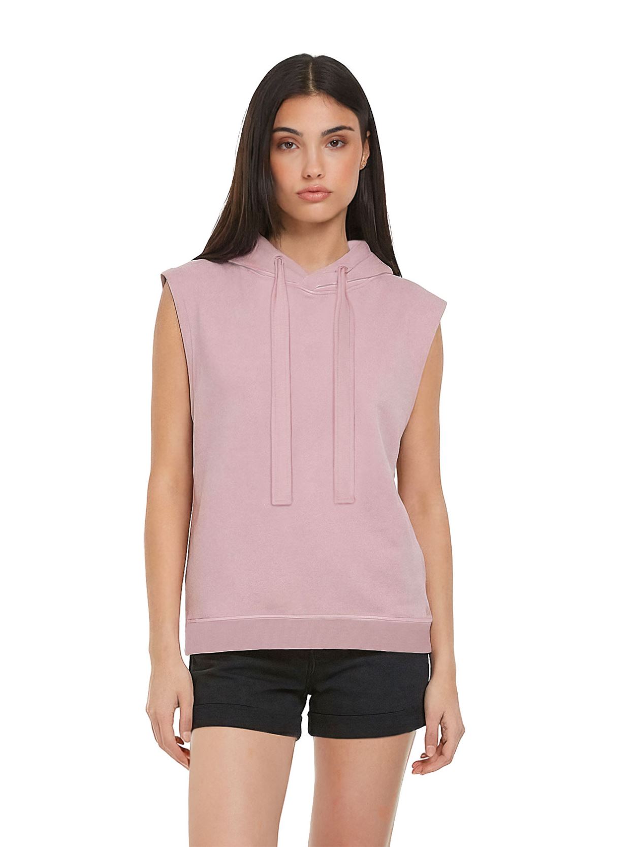 EP316 Womens Athleisure Hooded Tank Image 1