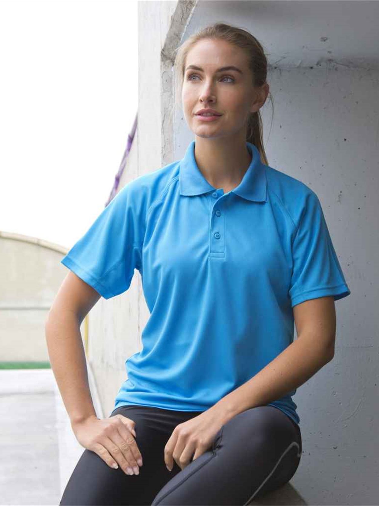 SR288 S288X Performance Aircool Polo Shirt Image 4