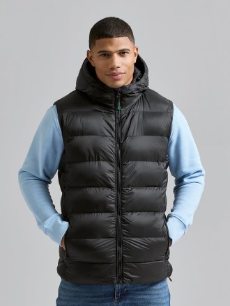 TS004 Solitude recycled hooded bodywarmer