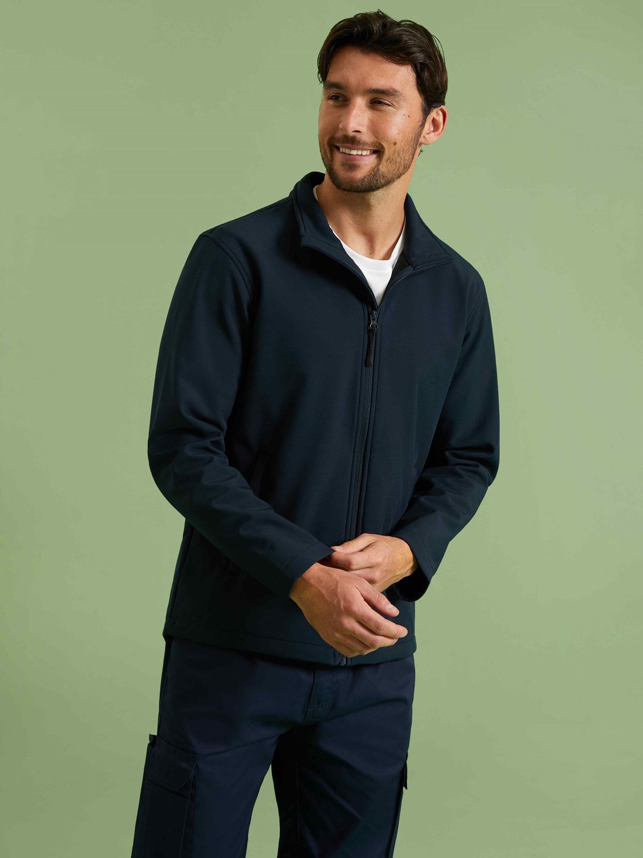 GR65 Eco Full Zip Softshell Jacket Image 1