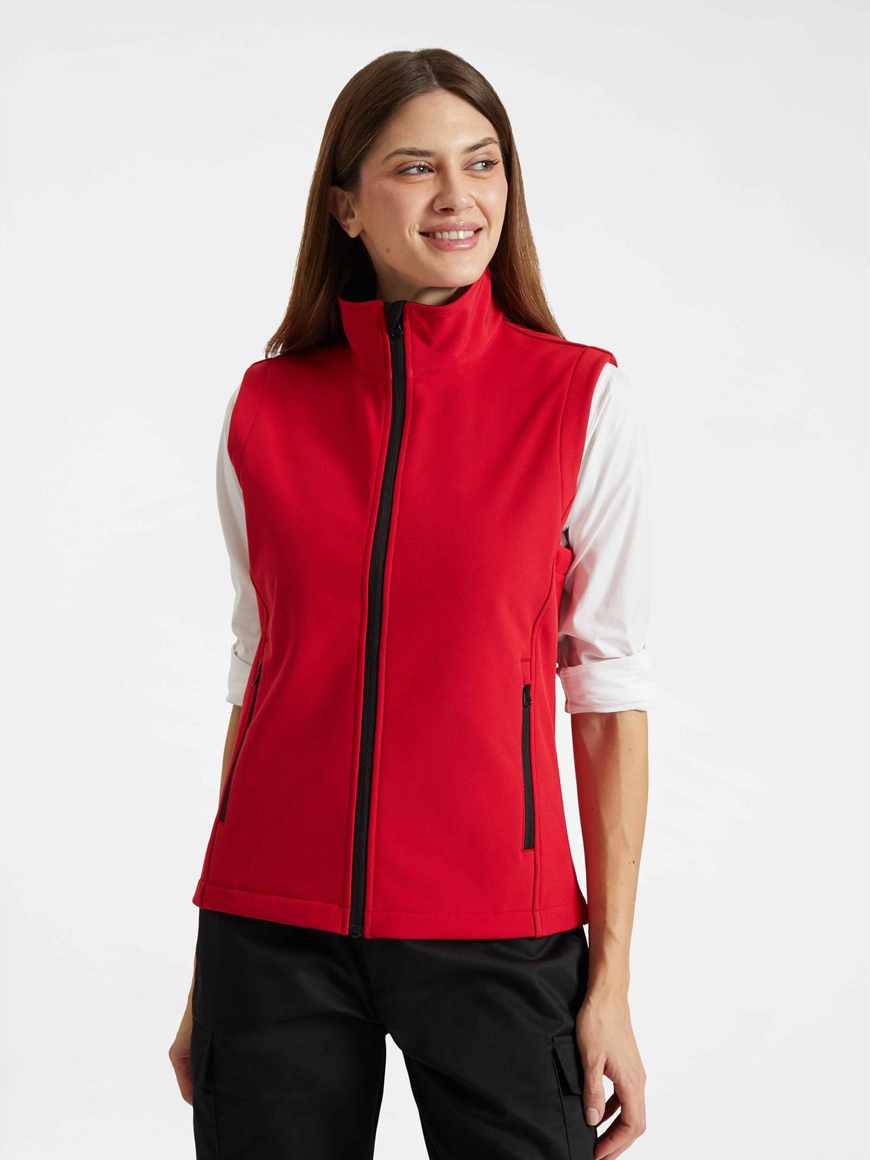 UC615 Ladies Printable Softshell Gilet Image 1