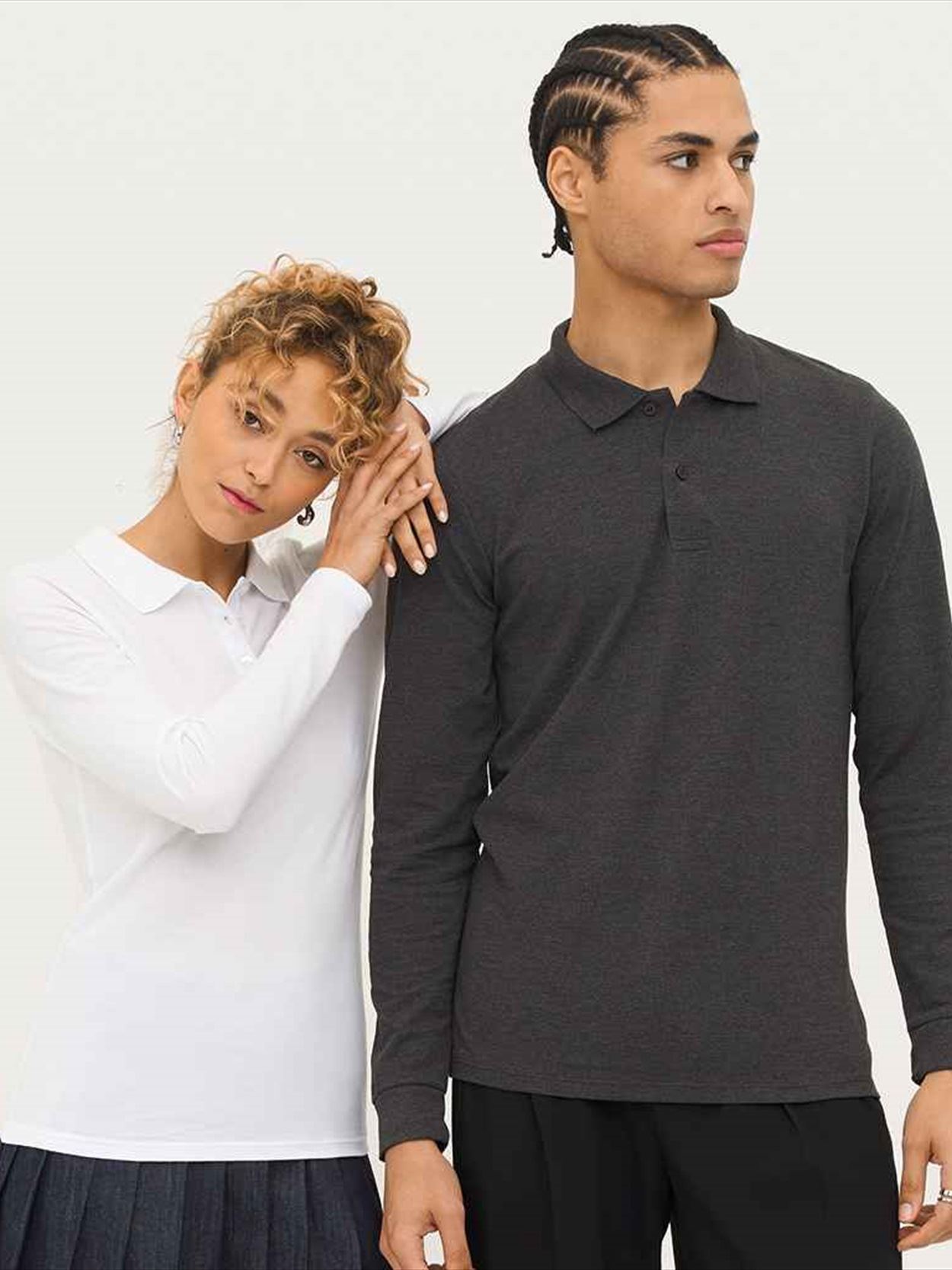 02087 Perfect LS SOL'S Perfect Long Sleeve Piqué Polo Shirt Image 1