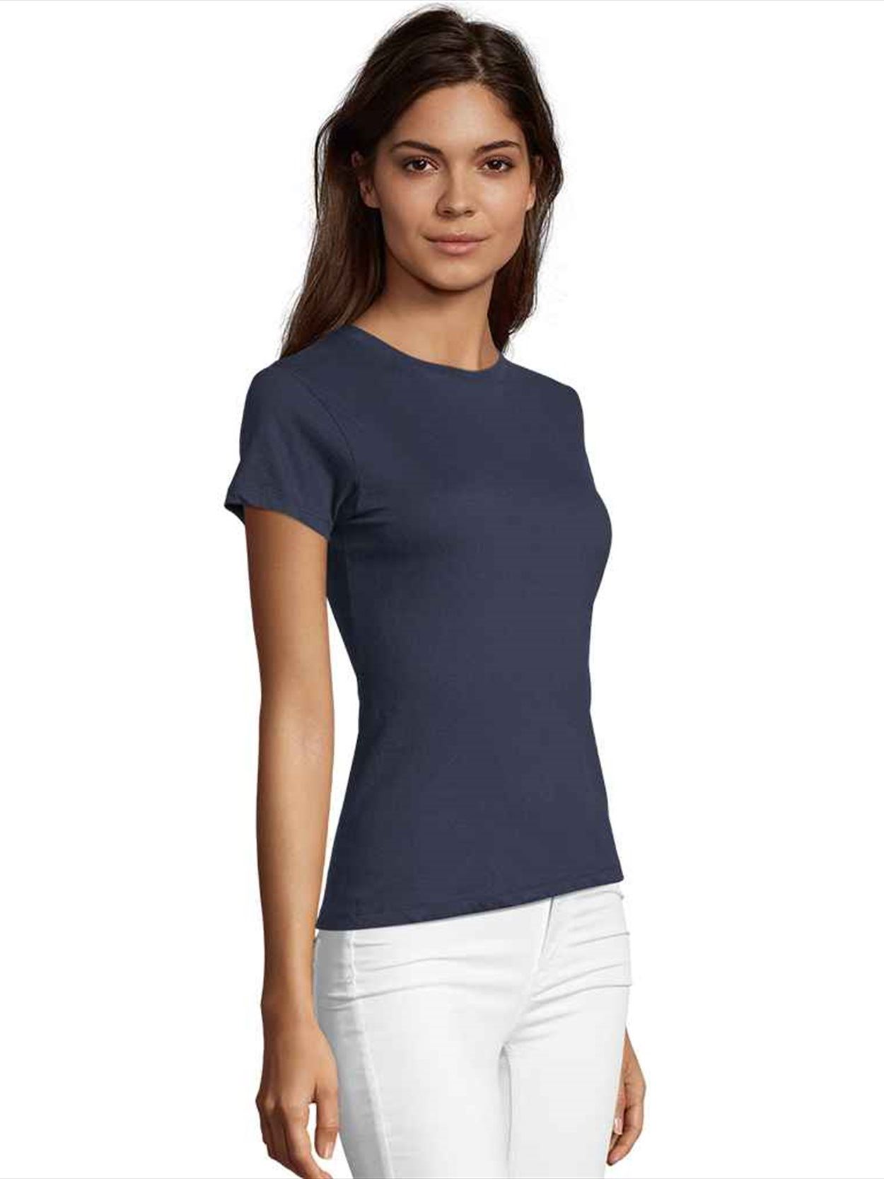 02758 Lds Reg. Fit SOL'S Ladies Regent Fit T-Shirt Image 4
