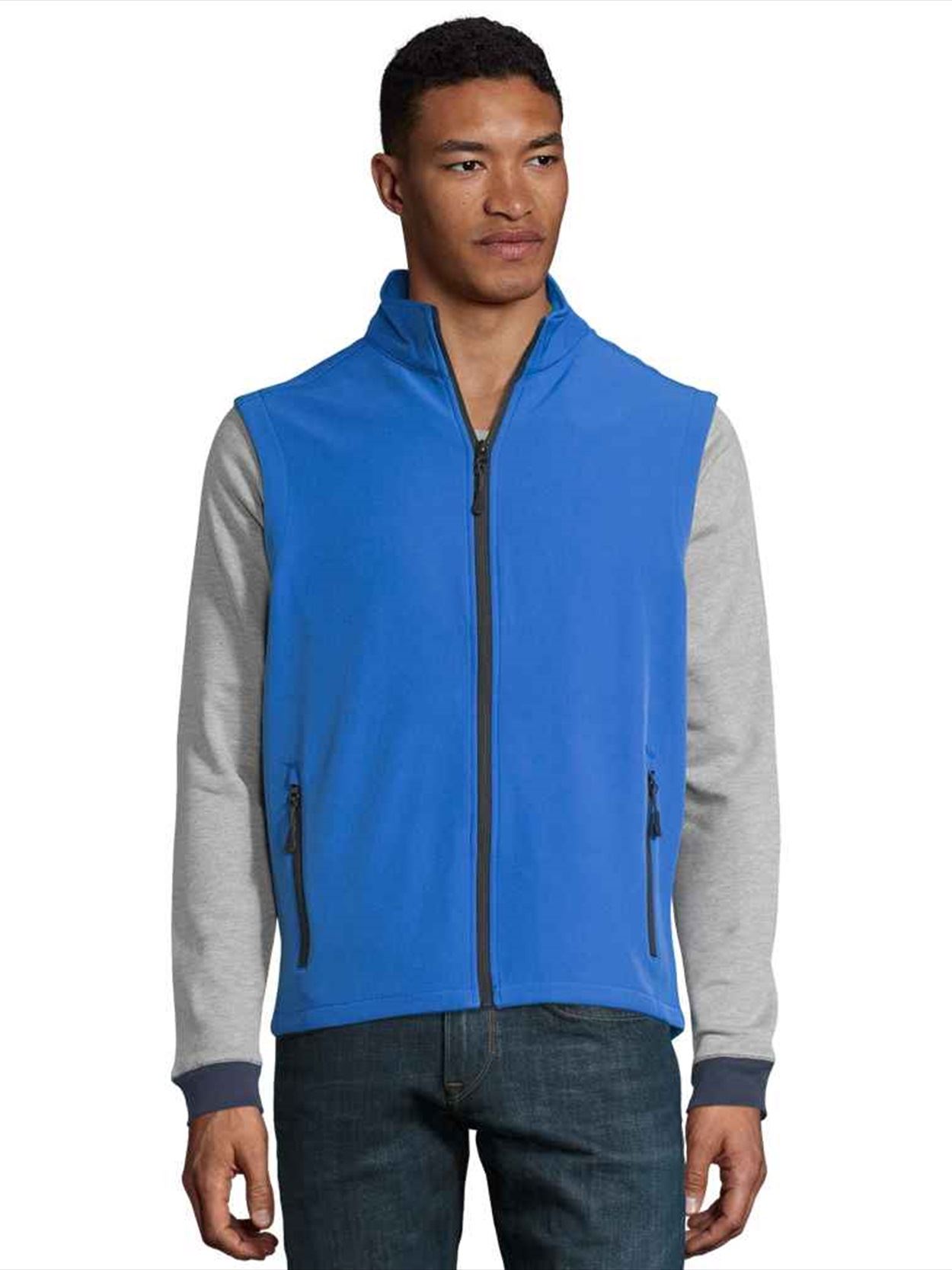 02887 Race BW SOL'S Race Soft Shell Bodywarmer Image 3