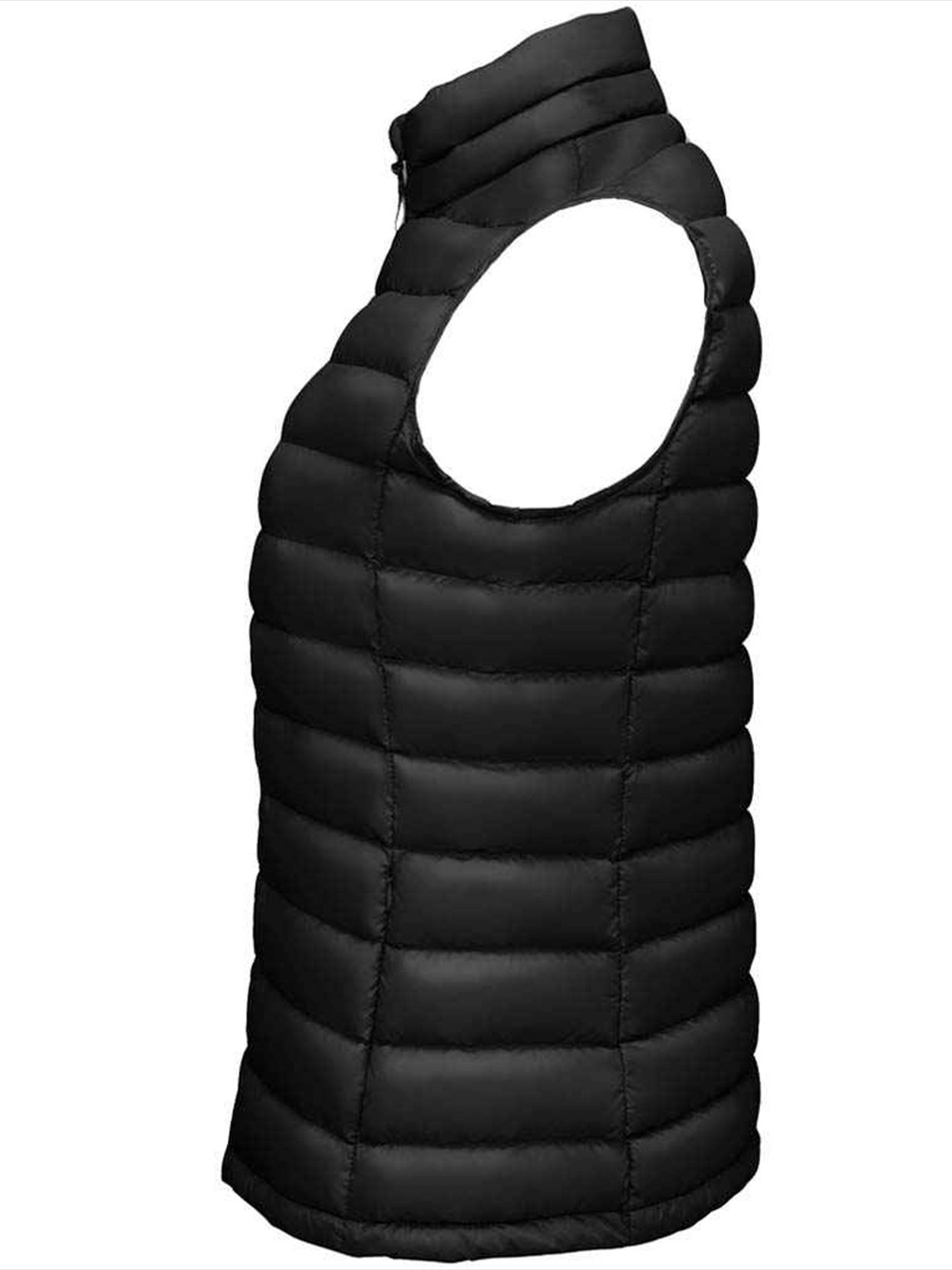 02890 Wilson BW Lds SOL'S Ladies Wilson Lightweight Padded Bodywarmer Image 3
