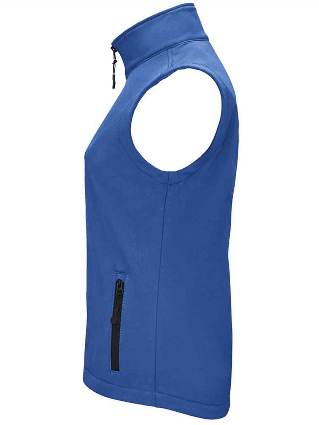 02888 Race BW Lds SOL'S Ladies Race Soft Shell Bodywarmer Image 3