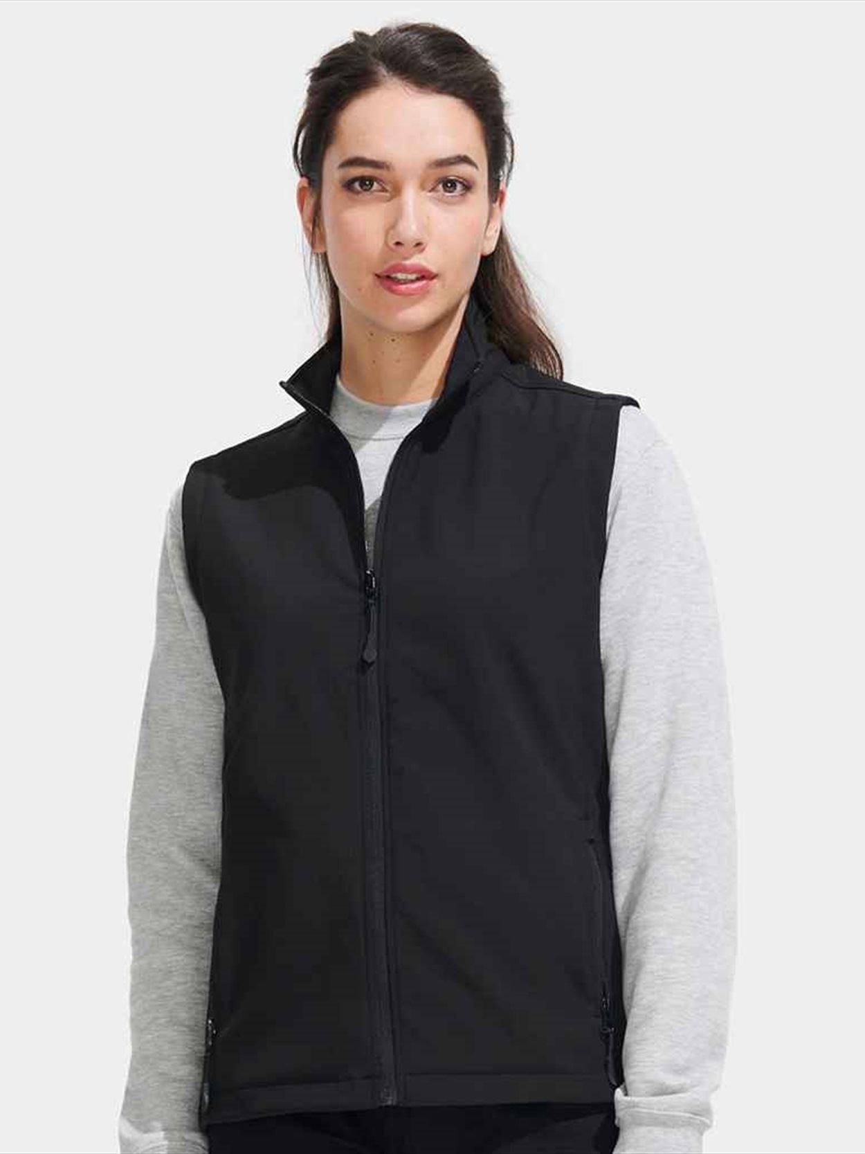 02888 Race BW Lds SOL'S Ladies Race Soft Shell Bodywarmer Image 1