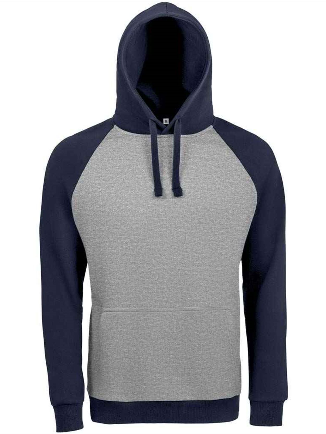 02998 Seattle SOL'S Unisex Seattle Contrast Raglan Hoodie Image 1