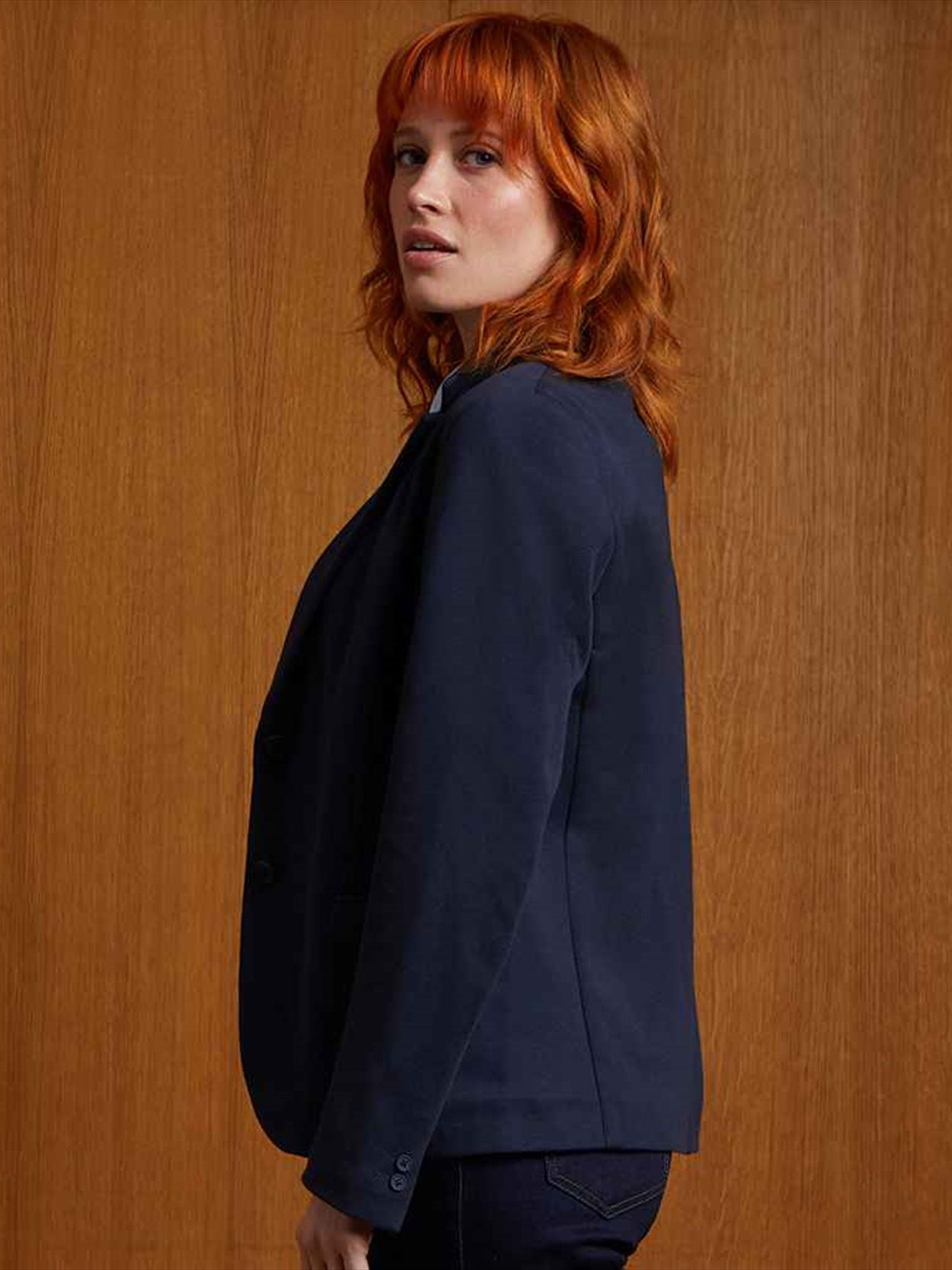 03170 Lds Marcel NEOBLU Ladies Marcel Piqué Blazer Image 1