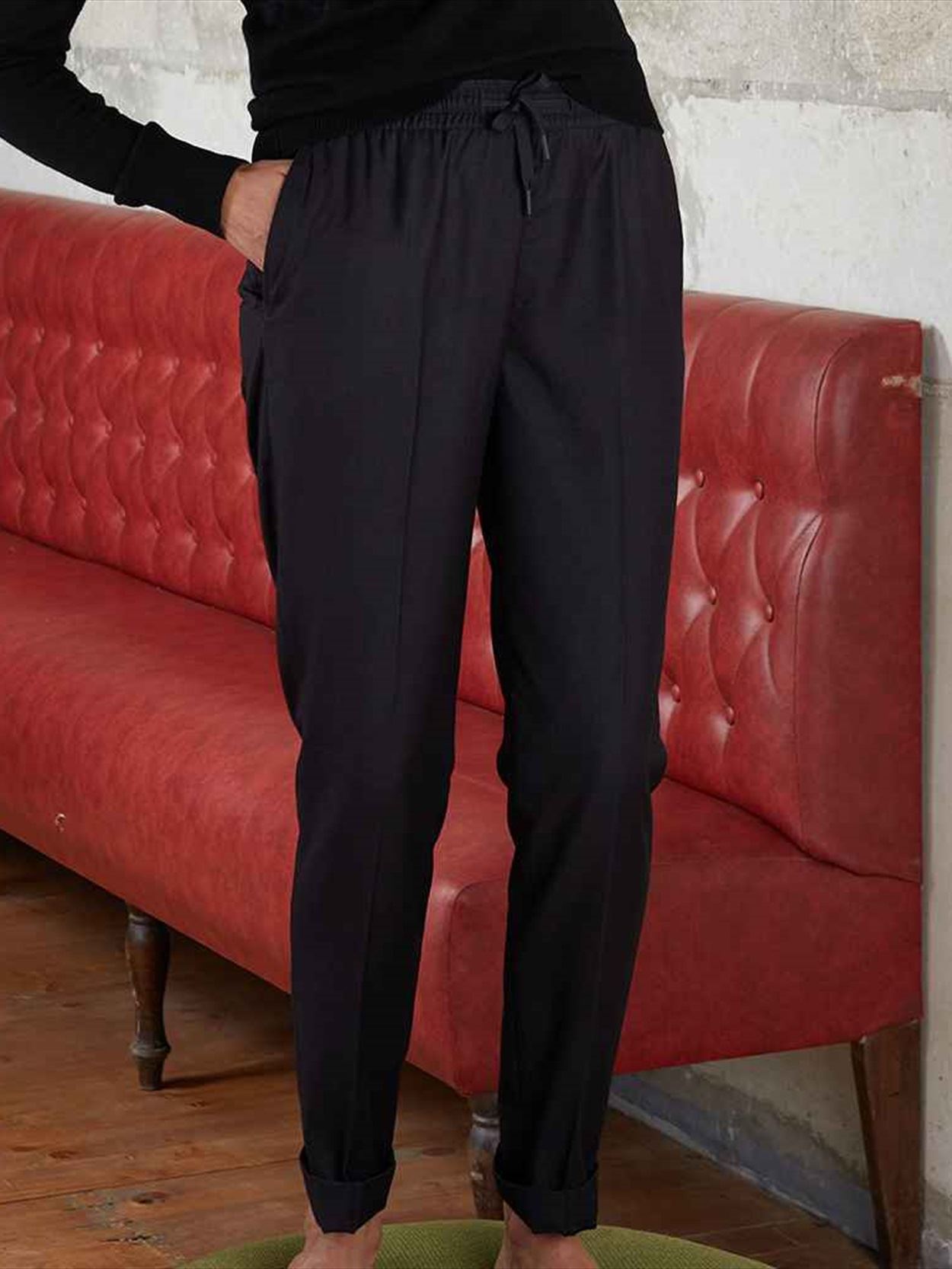 03779 Lds Germain NEOBLU Ladies Germain Elasticated Waist Trousers Image 1
