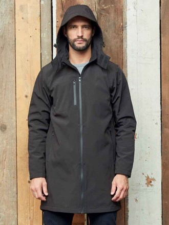 03793 Achille NEOBLU Achille Long Soft Shell Jacket