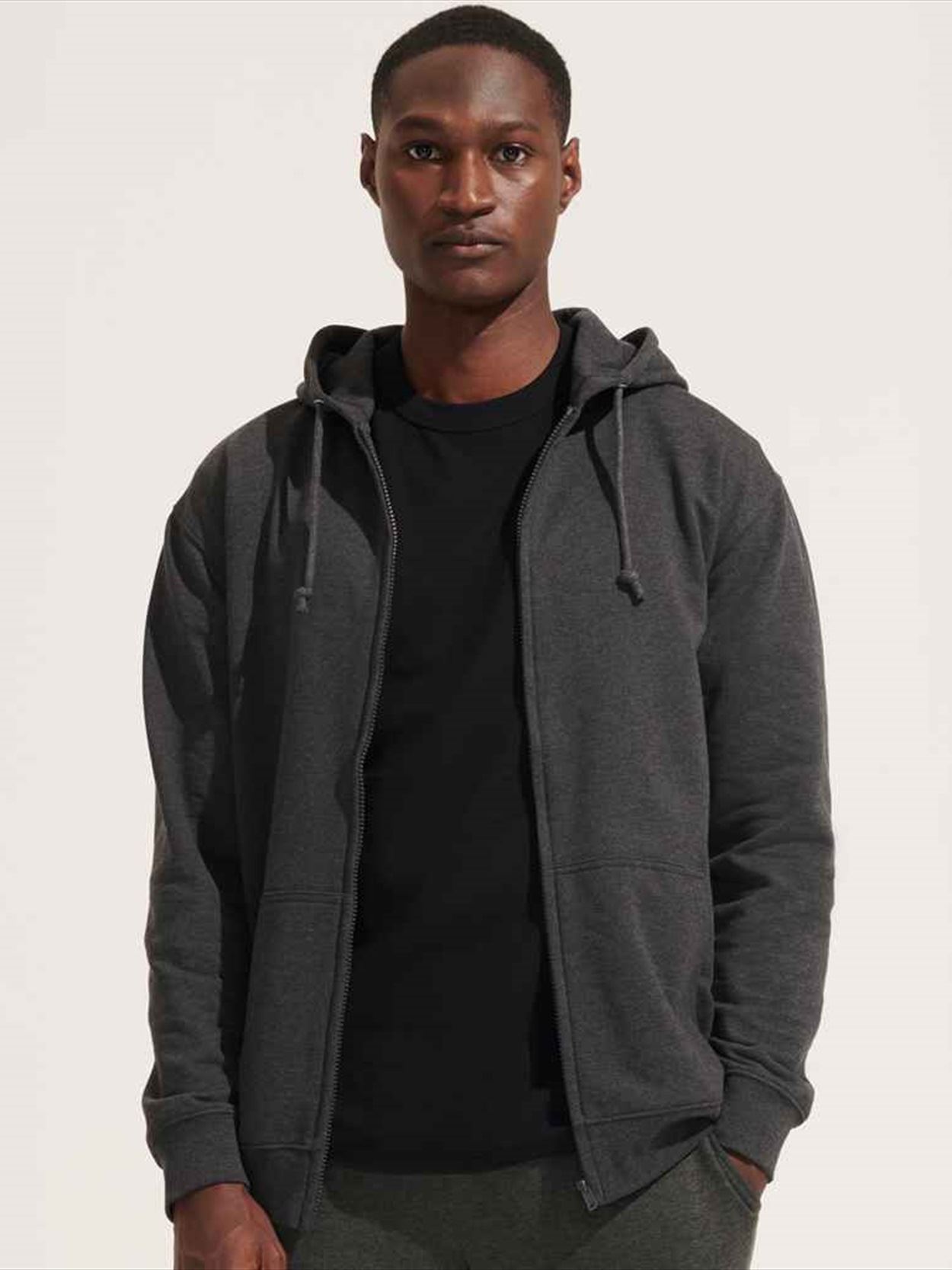 03812 Carter SOL'S Unisex Carter Full Zip Hoodie Image 2