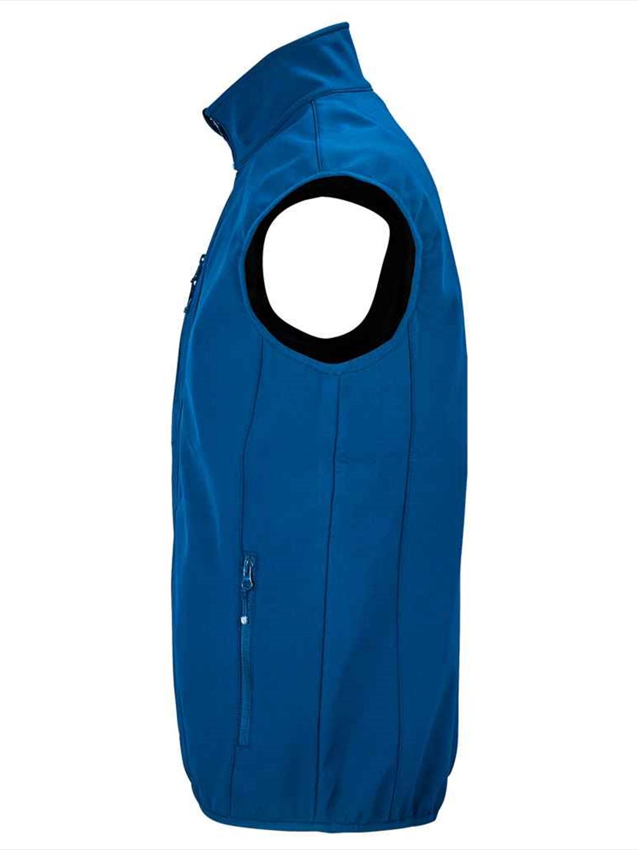 03825 Falcon BW SOL'S Falcon Recycled Soft Shell Bodywarmer Image 3