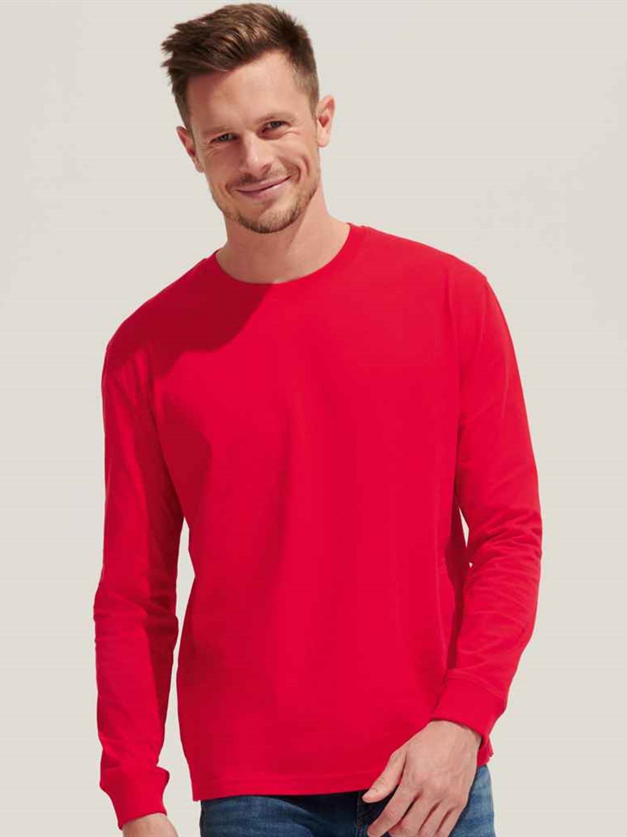 03982 Pioneer LSL SOL'S Unisex Pioneer Long Sleeve T-Shirt Image 2