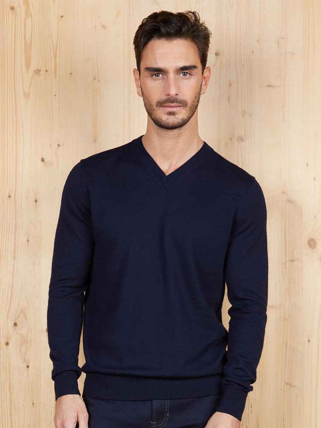 03987 Stullivan NEOBLU Sullivan V Neck Sweater Image 1