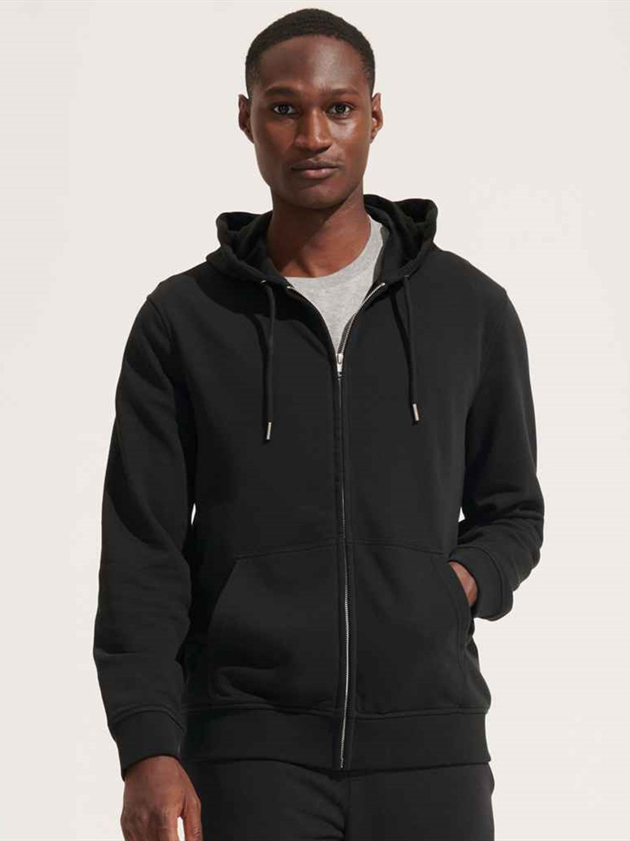 04237 Calipso SOL'S Unisex Calipso Eco Friendly Full Zip Hoodie Image 1