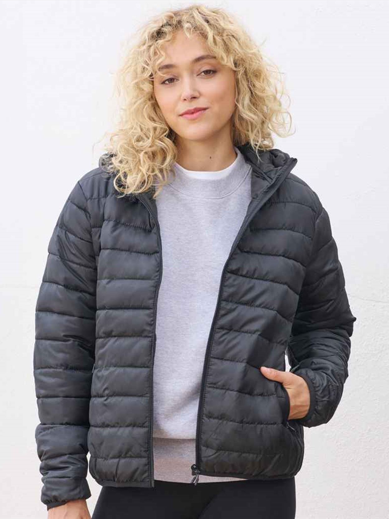 04445 Lds Stream Jkt SOL'S Ladies Stream Hooded Jacket Image 1