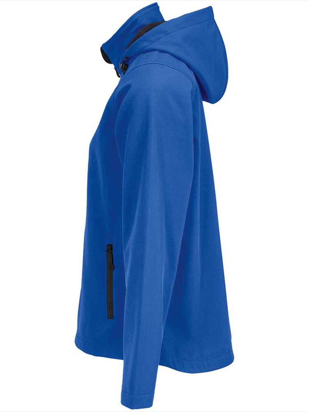 04448 Lds Race Hood SOL'S Ladies Race Hooded Soft Shell Jacket Image 3