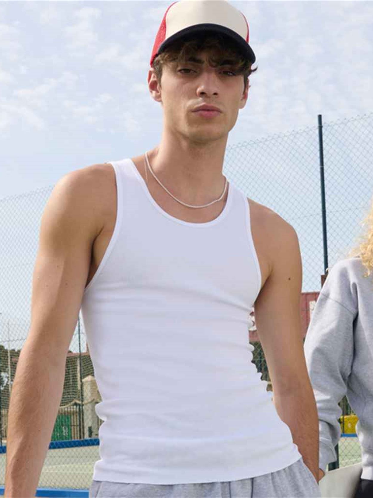 04452 Pablo SOL'S Pablo Ribbed Tank Top Image 1