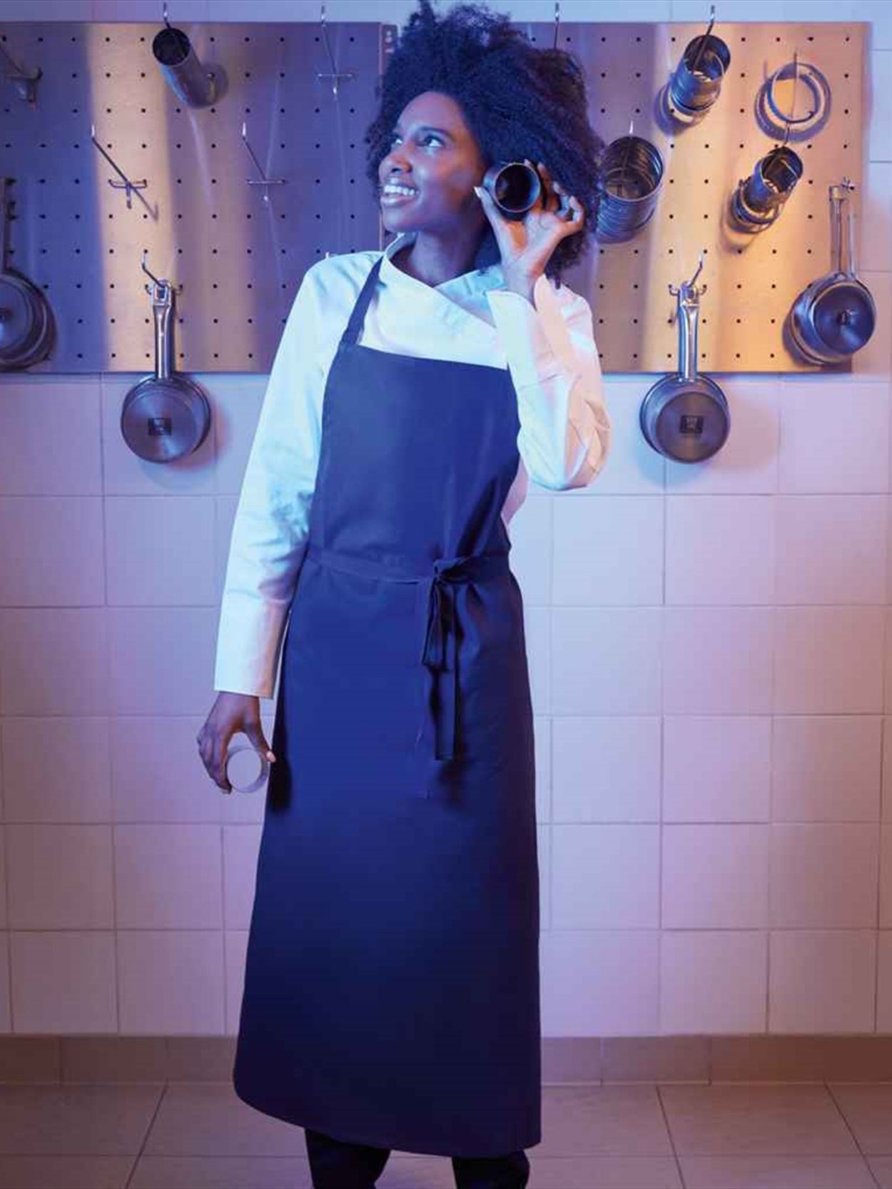 04455 Erold NEOBLU Erold Cotton Bib Apron Image 2