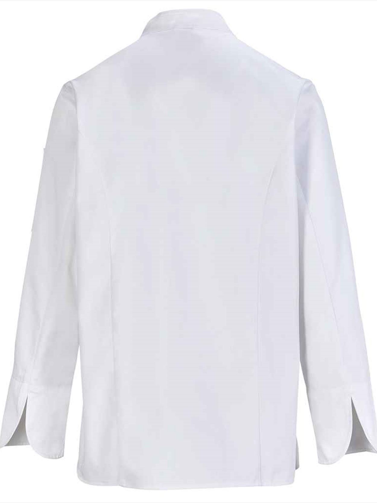 04459 Eugenie NEOBLU Ladies Long Sleeve Chef's Jacket Image 2