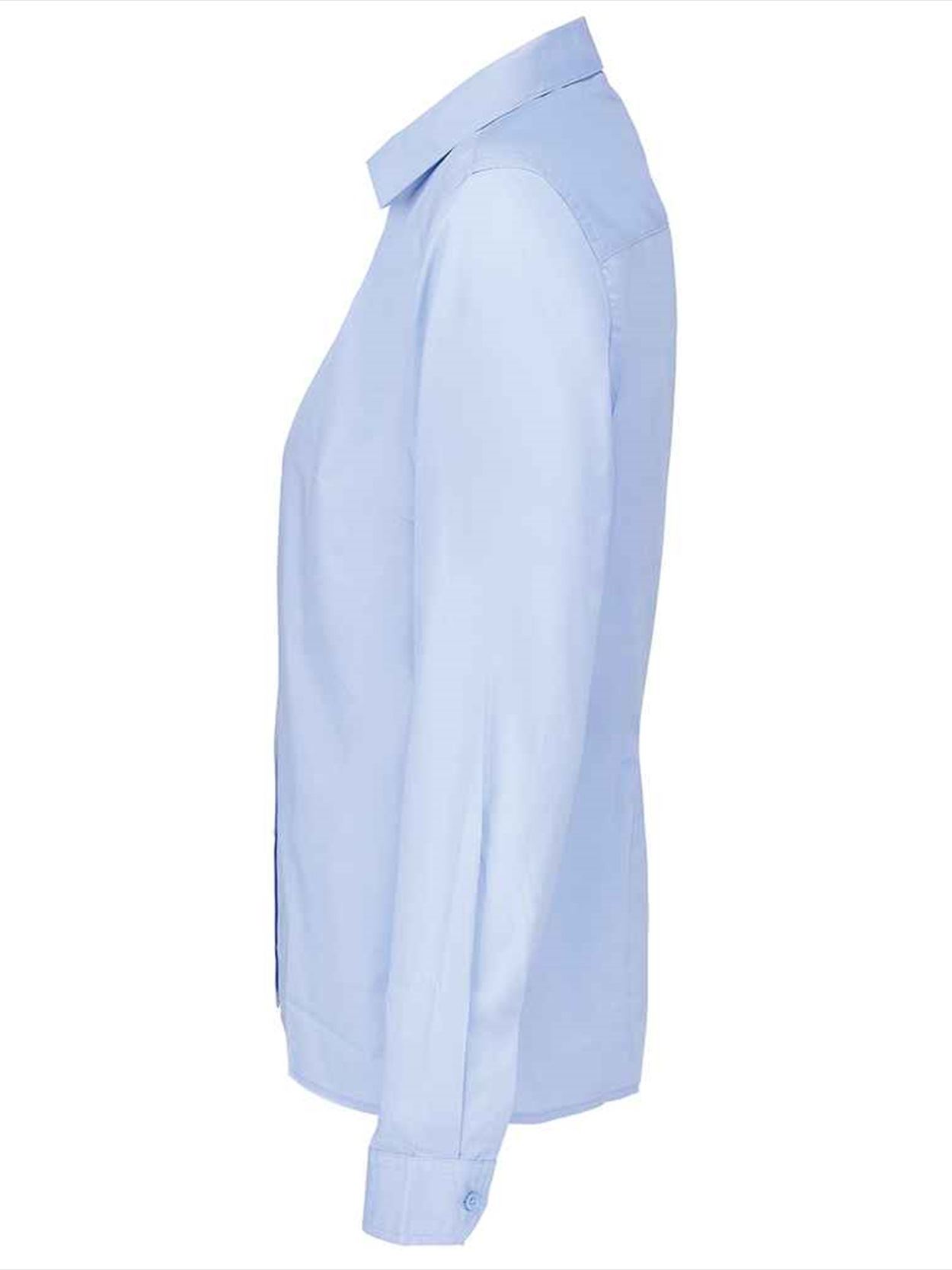 04771 Bailey Lds SOL'S Ladies Bailey Long Sleeve Poplin Shirt Image 3