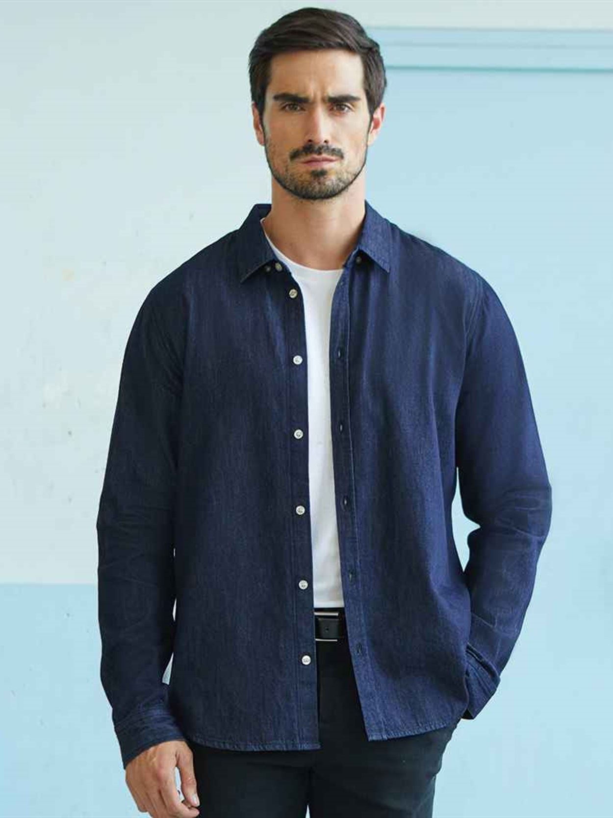 04796 Bennett NEOBLU Bennett Denim Shirt Image 2