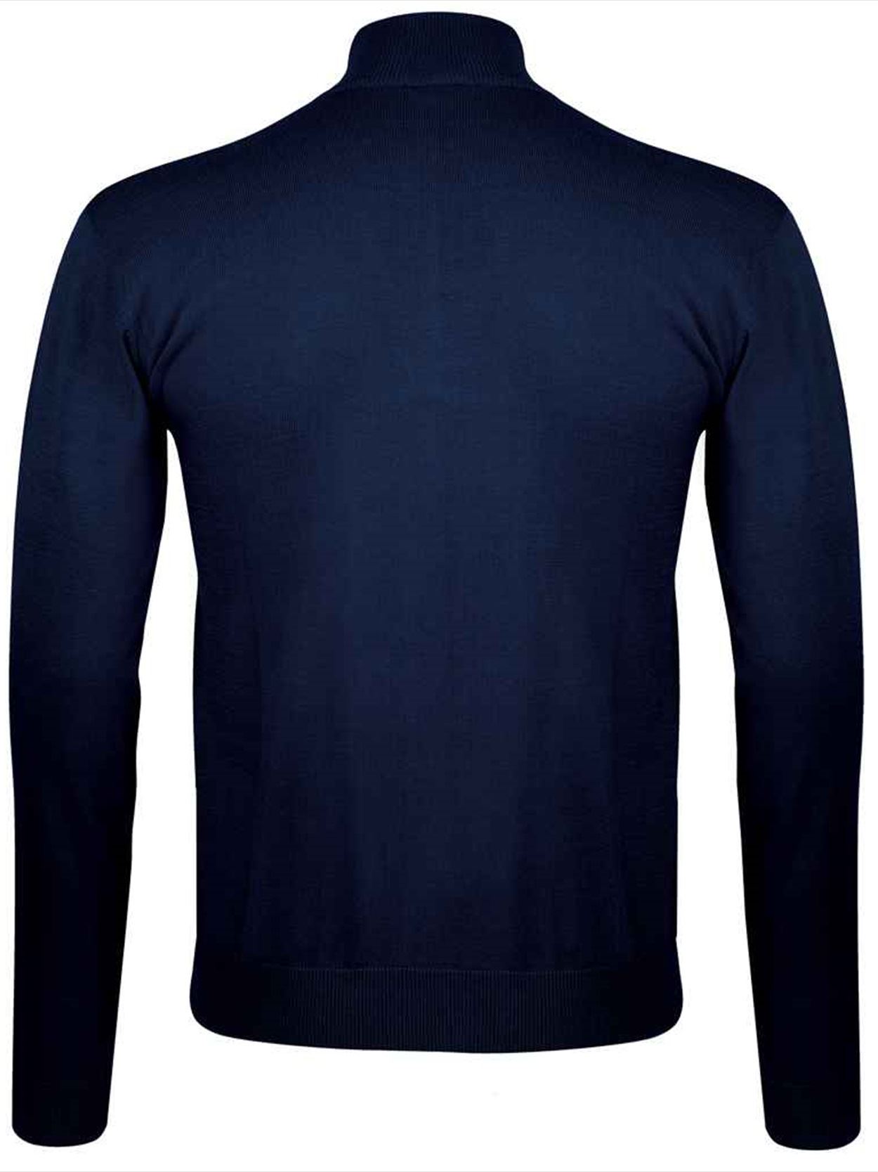 10548 Gordon SOL'S Gordon Full Zip Cotton Acrylic Cardigan Image 2