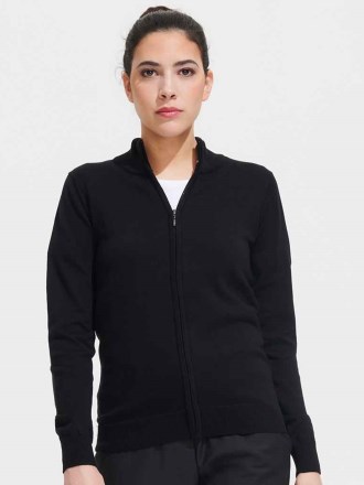 10550 Lds Gordon SOL'S Ladies Gordon Full Zip Cotton Acrylic Cardigan