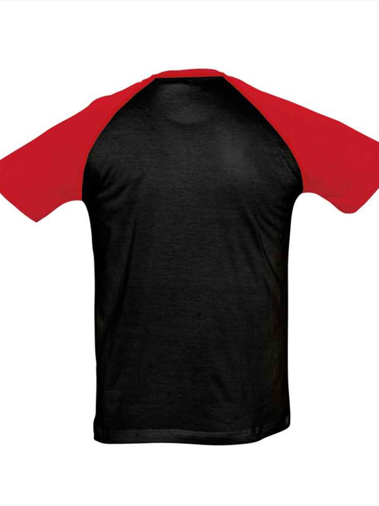 11190 Funky SOL'S Funky Contrast Baseball T-Shirt Image 2