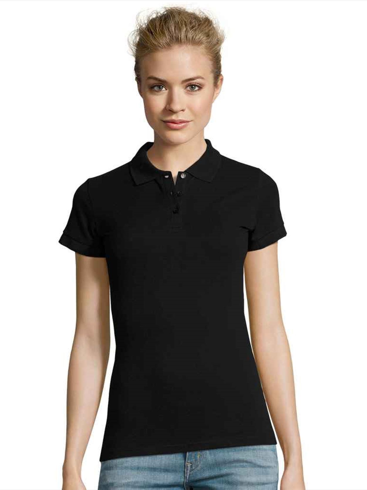 11347 Ladies Perfect SOL'S Ladies Perfect Cotton Piqué Polo Shirt Image 1
