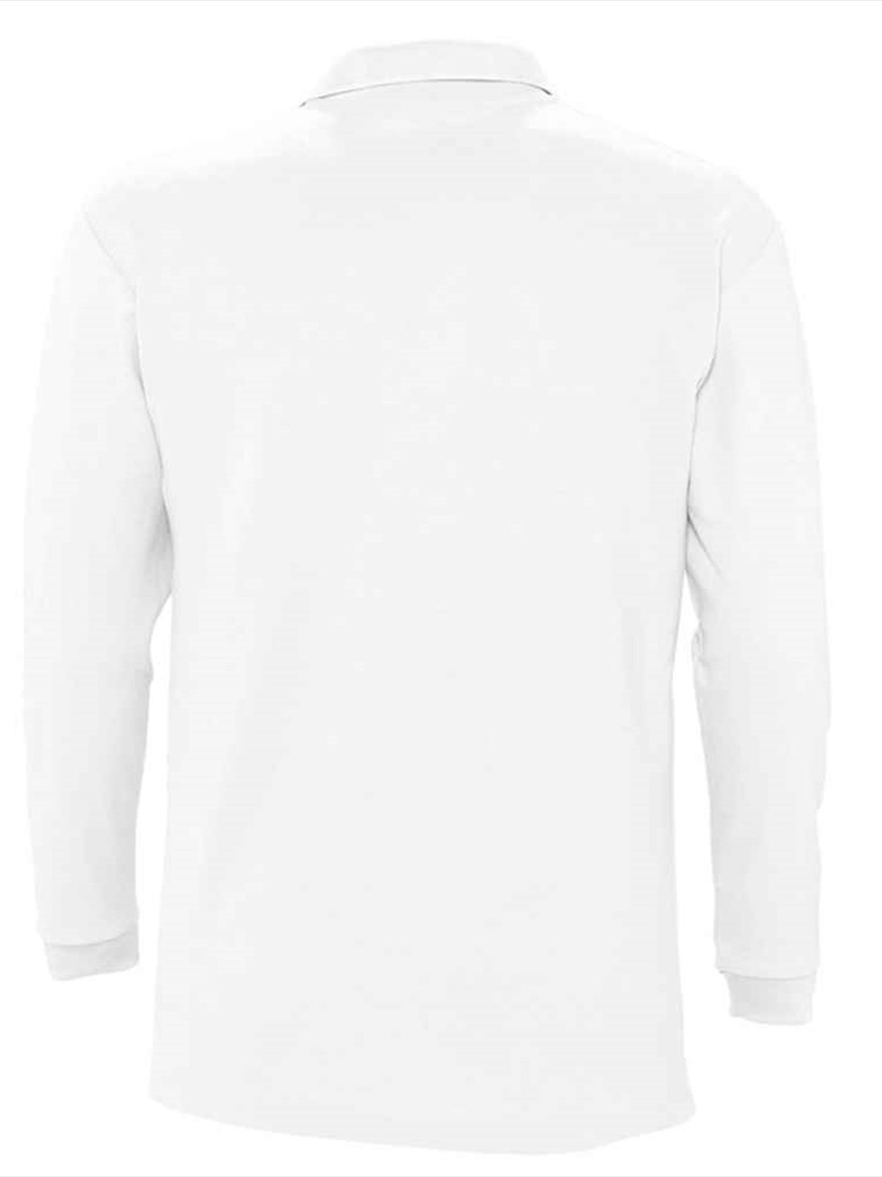 11353 Winter II SOL'S Winter II Long Sleeve Cotton Piqué Polo Shirt Image 2